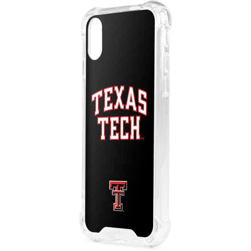 Texas Tech University Bold iPhone XS Clear Case