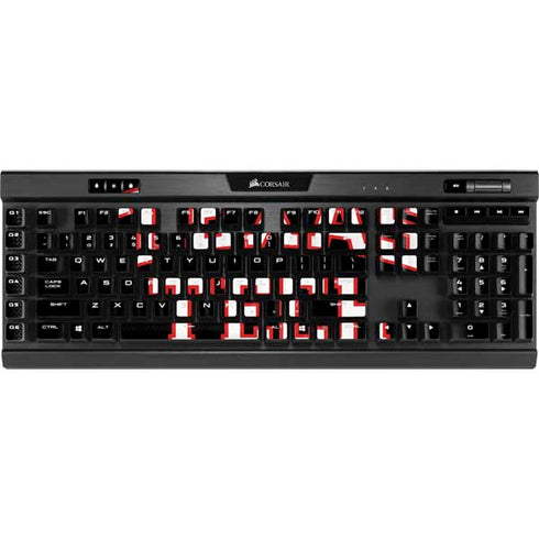 Texas Tech University Bold K95 RGB PLATINUM Mechanical Gaming Keyboard Skin