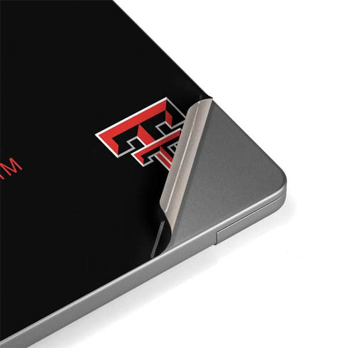 Texas Tech University Bold Apple MacBook Pro 14-inch Skin