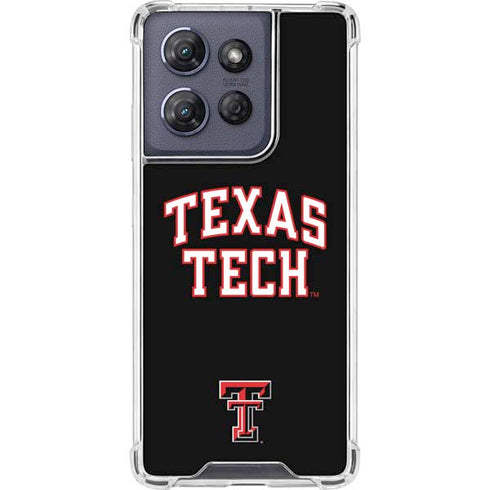 Texas Tech University Bold Moto G 5G (2025) Clear Case