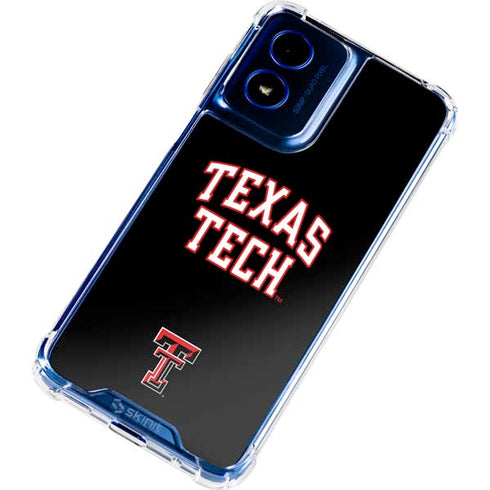 Texas Tech University Bold Moto G Play 4G (2024) Clear Case