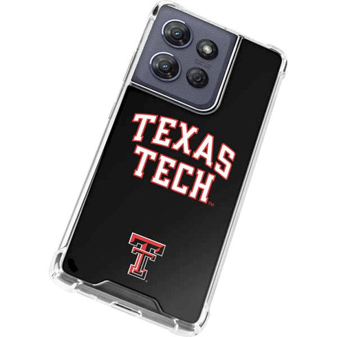 Texas Tech University Bold Moto G Play 5G (2025) Clear Case