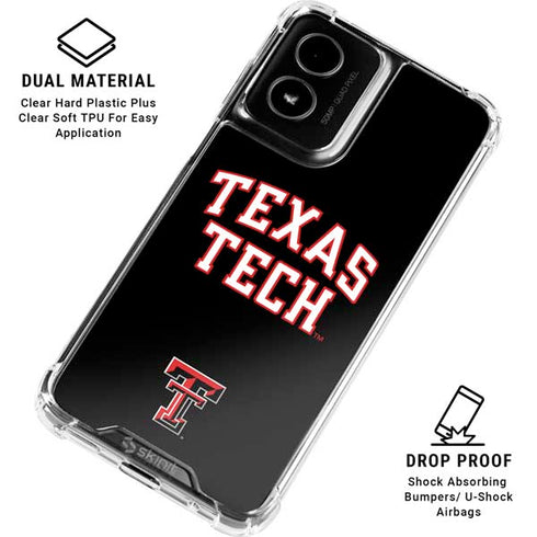 Texas Tech University Bold Moto G Power 5G (2024) Clear Case