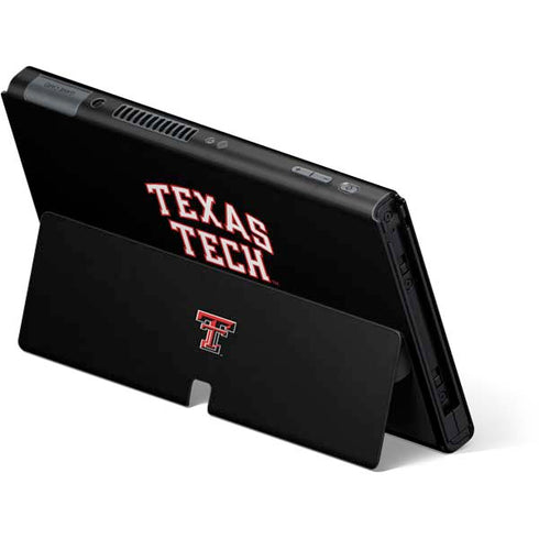 Texas Tech University Bold Nintendo Switch OLED (2021) Skin
