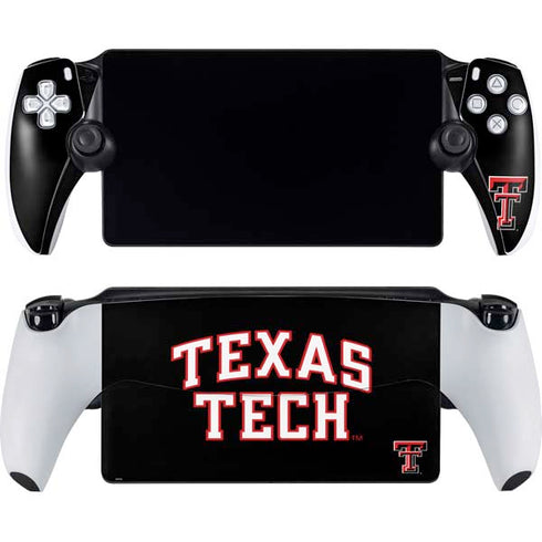 Texas Tech University Bold PlayStation Portal Remote Player Skin