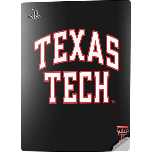 Texas Tech University Bold PS5 Digital Edition Console Skin