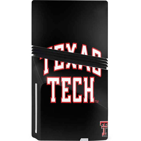 Texas Tech University Bold PS5 Pro Disk Console Skin
