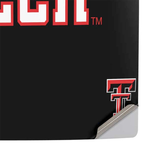 Texas Tech University Bold PS5 Slim Digital Edition Console Skin