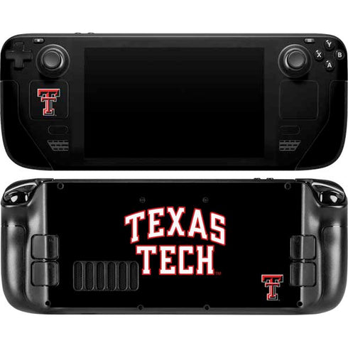 Texas Tech University Bold Steam Deck Handheld Gaming Computer Skin