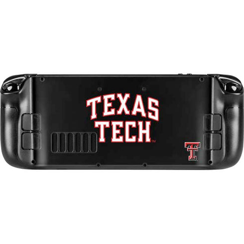 Texas Tech University Bold Steam Deck Handheld Gaming Computer Skin