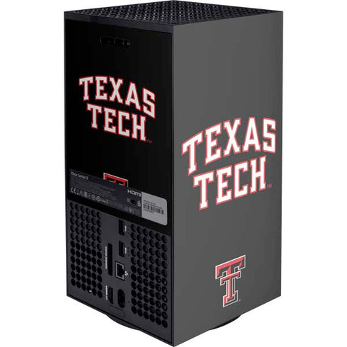 Texas Tech University Bold XBox Series X Digital Edition Console Skin