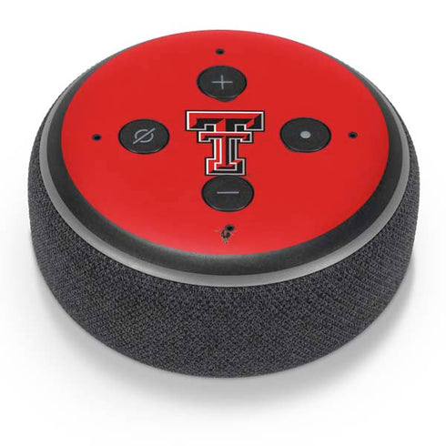 Texas Tech University Red Raiders Amazon Echo Dot Skin