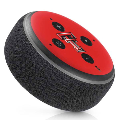Texas Tech University Red Raiders Amazon Echo Dot Skin