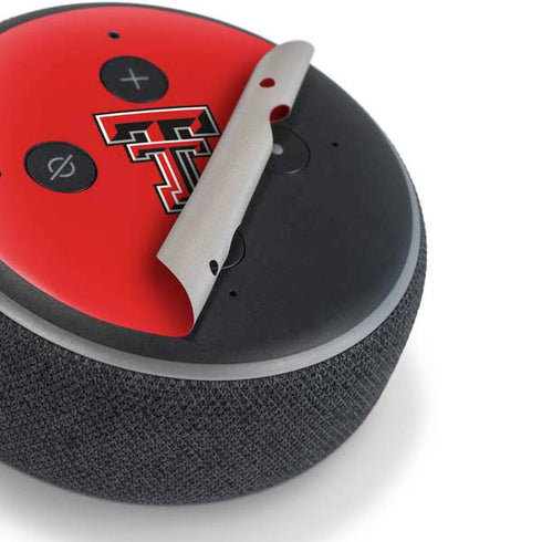 Texas Tech University Red Raiders Amazon Echo Dot Skin