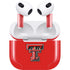 Texas Tech University Red Raiders Apple AirPods (3rd Gen 2021) Skin