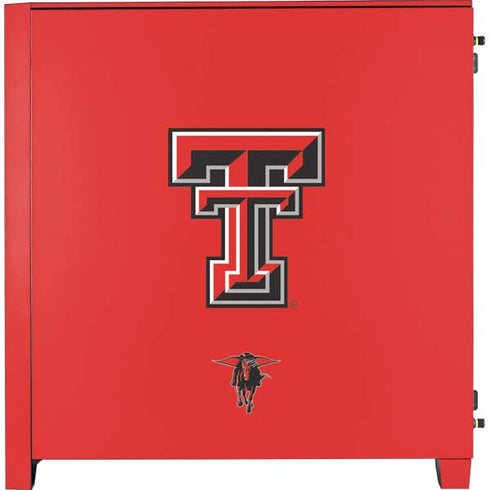 Texas Tech University Red Raiders Corsair 4000D Tempered Glass Mid-Tower ATX Case Skin