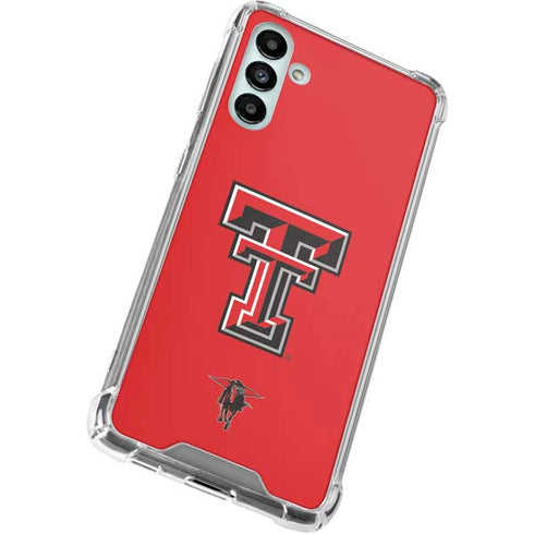 Texas Tech University Red Raiders Galaxy A13 5G Clear Case