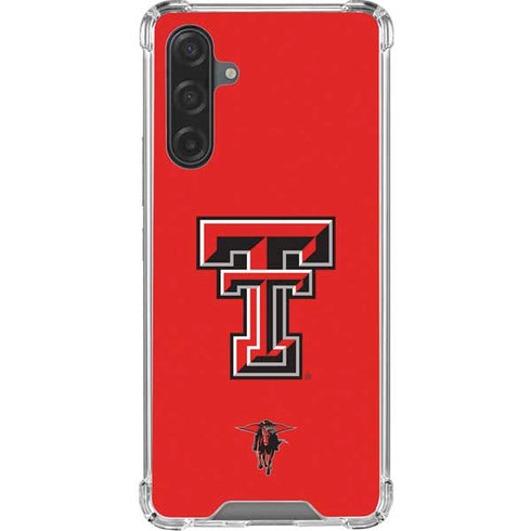 Texas Tech University Red Raiders Galaxy A17 Clear Case