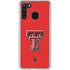 Texas Tech University Red Raiders Galaxy A21 Clear Case