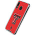 Texas Tech University Red Raiders Galaxy A30 Clear Case