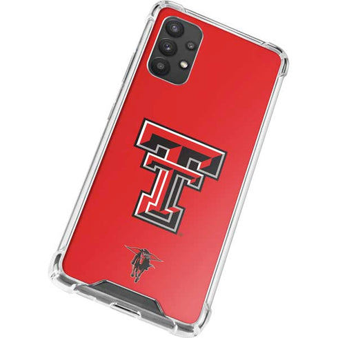Texas Tech University Red Raiders Galaxy A32 5G Clear Case