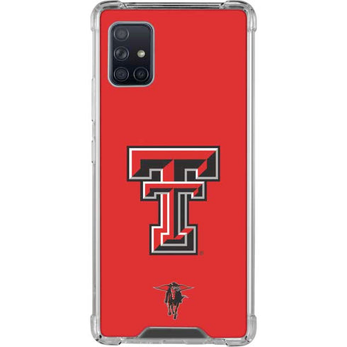 Texas Tech University Red Raiders Galaxy A51 5G Clear Case