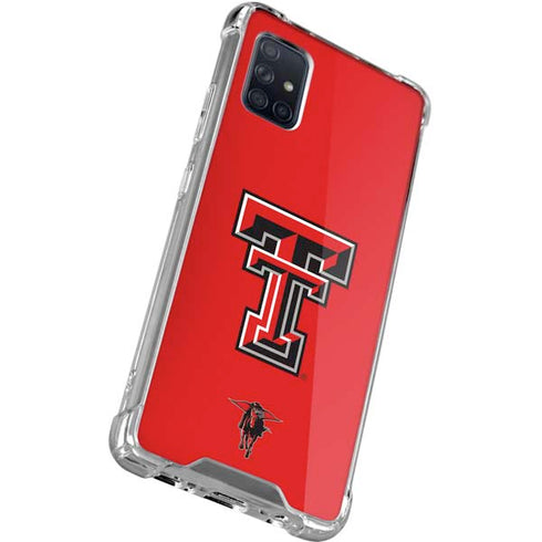 Texas Tech University Red Raiders Galaxy A51 5G Clear Case