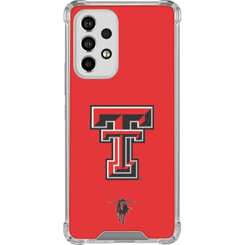 Texas Tech University Red Raiders Galaxy A53 5G Clear Case