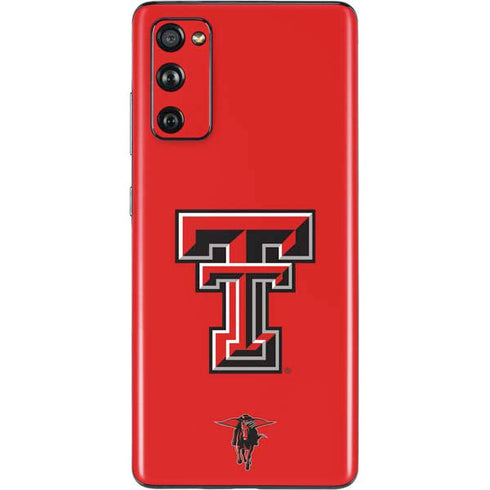 Texas Tech University Red Raiders Galaxy S20 Fan Edition Skin