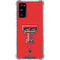 Texas Tech University Red Raiders Galaxy S20 FE Clear Case