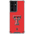 Texas Tech University Red Raiders Galaxy S21 Ultra 5G Clear Case