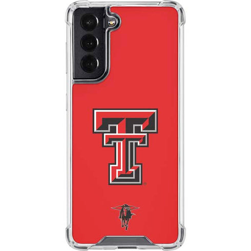 Texas Tech University Red Raiders Galaxy S22 Clear Case