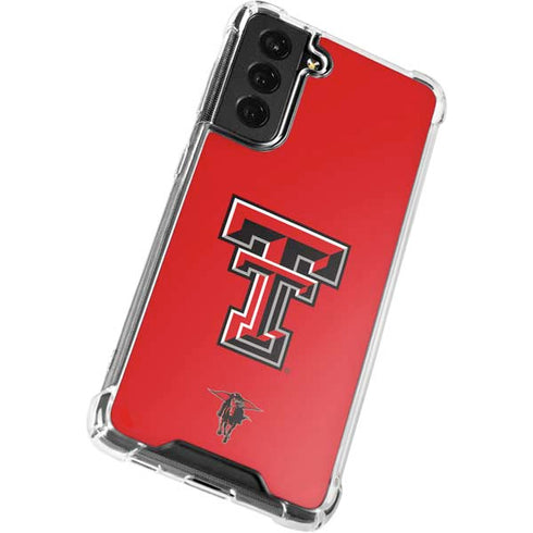 Texas Tech University Red Raiders Galaxy S22 Plus Clear Case