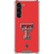 Texas Tech University Red Raiders Galaxy S23 Plus Clear Case