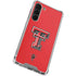 Texas Tech University Red Raiders Galaxy S23 Plus Clear Case