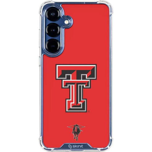 Texas Tech University Red Raiders Galaxy S25 Clear Case