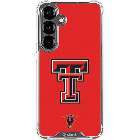 Texas Tech University Red Raiders Galaxy S26 Clear Case