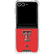 Texas Tech University Red Raiders Galaxy Z Flip7 Clear Case