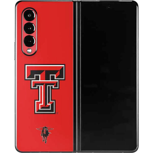 Texas Tech University Red Raiders Galaxy Z Fold3 5G Skin