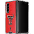 Texas Tech University Red Raiders Galaxy Z Fold4 5G Clear Case