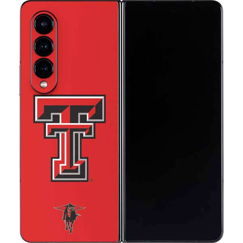 Texas Tech University Red Raiders Galaxy Z Fold4 5G Skin