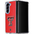 Texas Tech University Red Raiders Galaxy Z Fold5 5G Clear Case