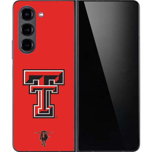 Texas Tech University Red Raiders Galaxy Z Fold5 5G Skin