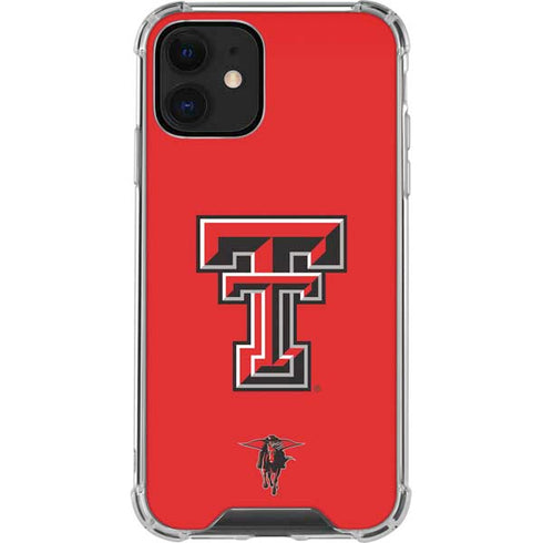 Texas Tech University Red Raiders iPhone 12 Clear Case