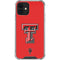Texas Tech University Red Raiders iPhone 12 Mini Clear Case