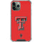Texas Tech University Red Raiders iPhone 12 Pro Clear Case