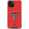 Texas Tech University Red Raiders iPhone 13 Mini Clear Case