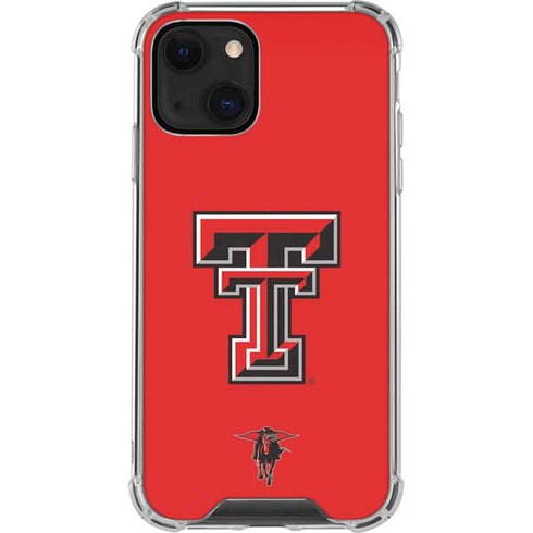 Texas Tech University Red Raiders iPhone 14 Plus Clear Case