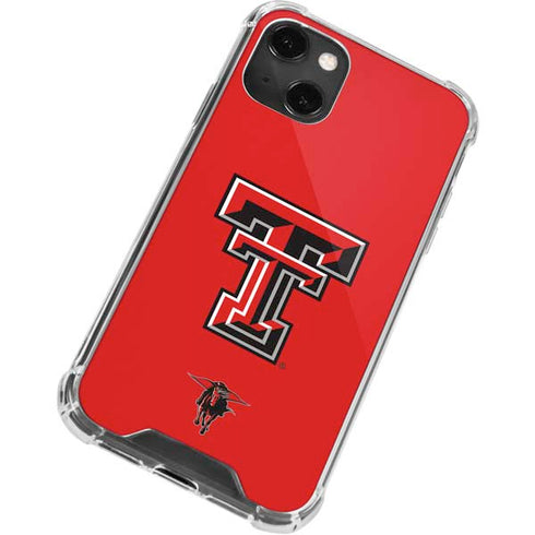 Texas Tech University Red Raiders iPhone 14 Plus Clear Case