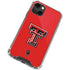 Texas Tech University Red Raiders iPhone 14 Plus Clear Case